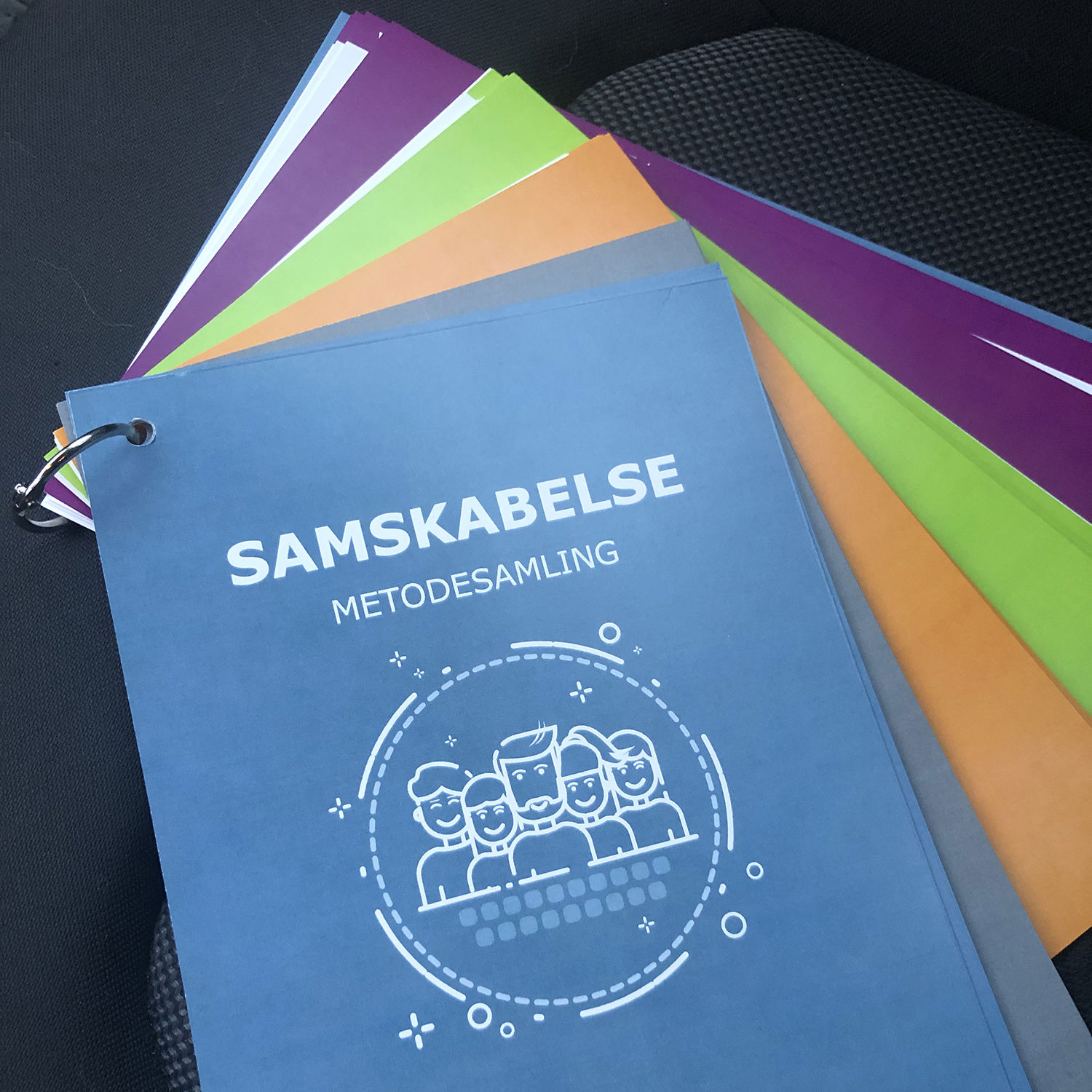 Billede af Tønder Kommunes folder om samskabelse